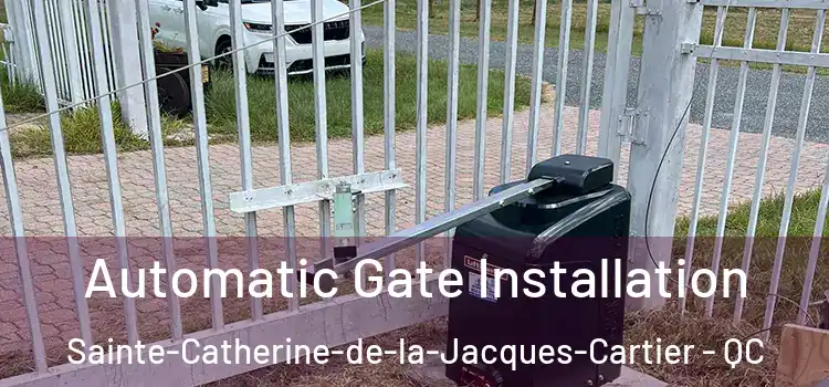  Automatic Gate Installation Sainte-Catherine-de-la-Jacques-Cartier - QC