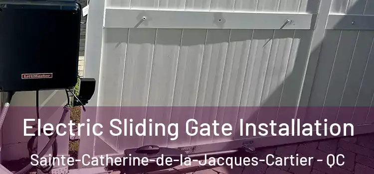 Electric Sliding Gate Installation Sainte-Catherine-de-la-Jacques-Cartier - QC