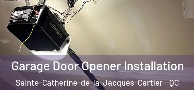  Garage Door Opener Installation Sainte-Catherine-de-la-Jacques-Cartier - QC